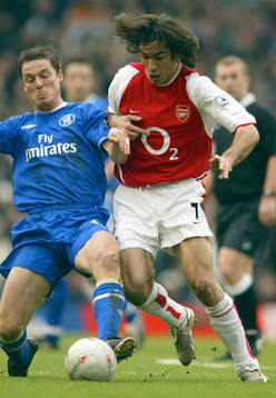 Robert Pires, Arsenal och Scott Parker, Chelsea