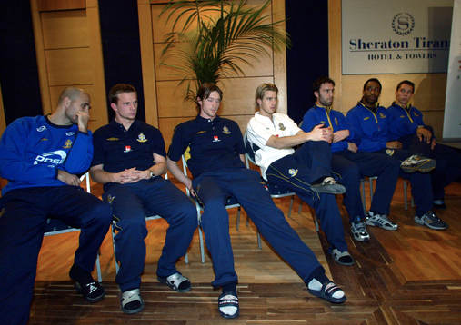 Tedddy Lucic, Tobias Linderoth, Andreas Jakobsson, Pontus