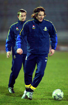 Kim Källström och Tobias Linderoth, Sverige