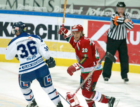 Joel Lundqvist, Frölunda, jubel