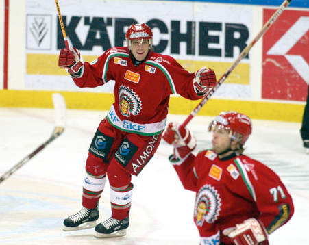 Joel Lundqvist, Frölunda, jubel