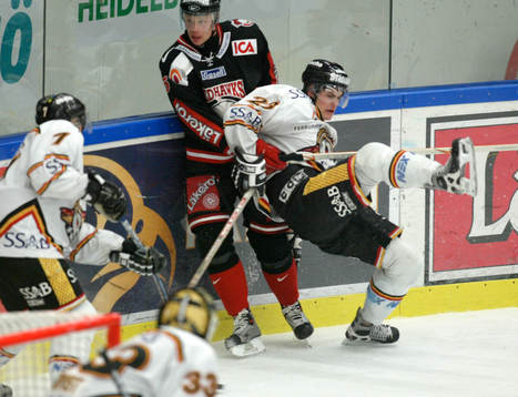 Johan Norgren, Malmö, bjuder Kalle Fabricius, Luleå, på