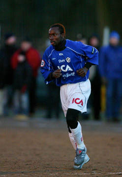 Fotboll, Träningsmatch, Yaw Preko, Halmstad