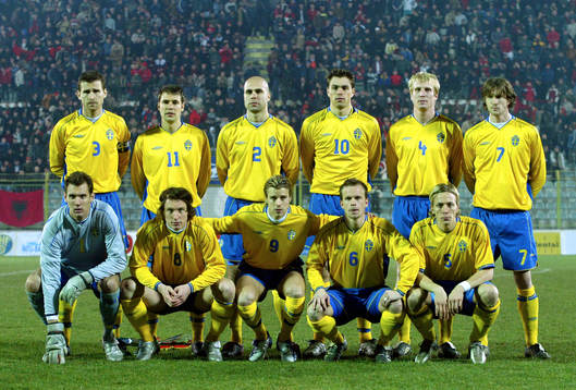 Fotboll, Sverige, lagbild