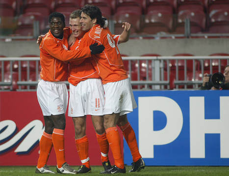 Clarence Seedorf, Arjen Robben och Ruud Van Nistelrooy