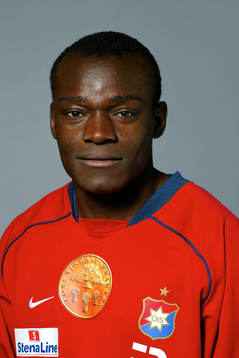 19 Fotboll, Allsvenskan, Porträtt, Örgryte, Edwin Phiri