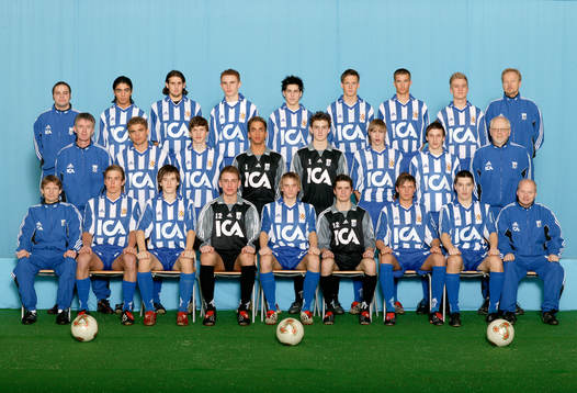 Fotboll, Lagbild, IFK Göteborg, U-trupp