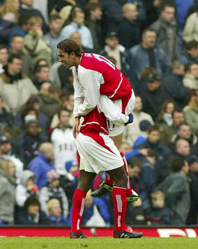Edu, Arsenal jubel