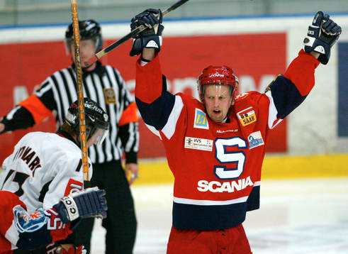 Erik Norbäck, Södertälje matchvinnare med tre mål.