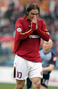Roma - Siena: Francesco Totti, Roma
