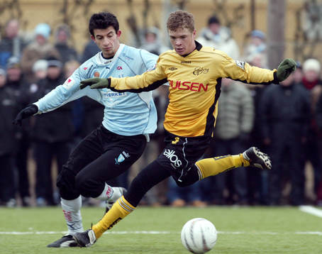 Samuel Holmén, Elfsborg  och  Behrang Safari, Malmö