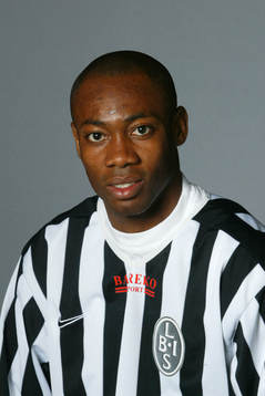 Fotboll, Allsvenskan, Landskrona, Porträtt, Kevin Amuneke