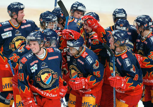 Djurgårds glädje. Richard Lintner, Johnny Oduya och