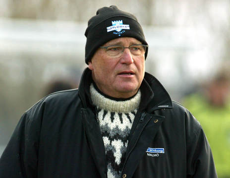Fotboll. Träningsmatch. Bengt Madsen, Malmö FF