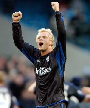 Eidur Gudjohnsen, Chelsea, jubel