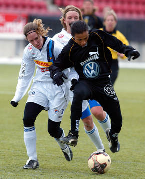 Fotboll, Dam, Örebro Nordic Cup, Träningsmatch,