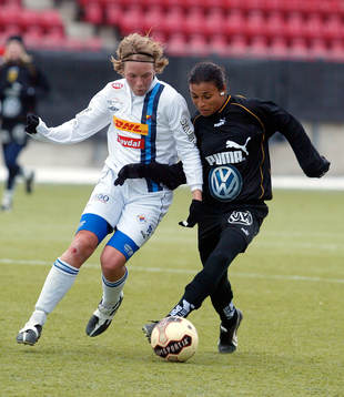 Fotboll, Dam, Örebro Nordic Cup, Träningsmatch,