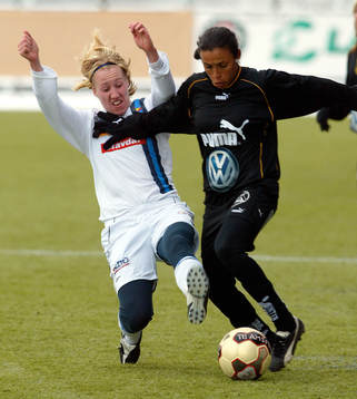 Fotboll, Dam, Örebro Nordic Cup, Träningsmatch,