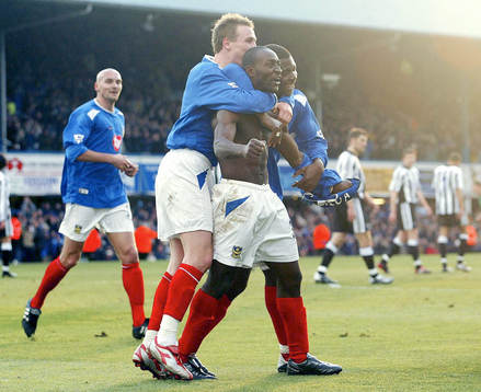 Lomana LuaLua, Portsmouth jubel