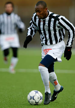 Fotboll, Träningsmatch, Kevin Amuneke, Landskrona