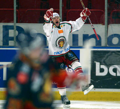 Toni Kallio, Frölunda, jubel