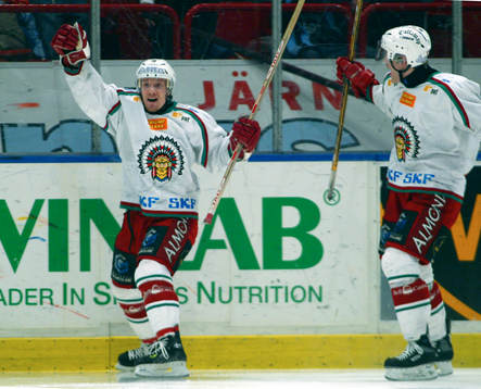 Niklas Andersson, Frölunda, jubel
