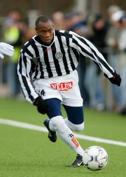 Fotboll, Träningsmatch, Kevin Amuneke, Landskrona