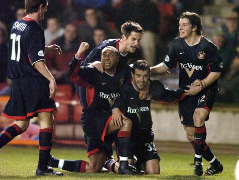 Julio Arca, Sunderland jubel