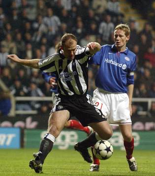 Alan Shearer, Newcastle och Tom Henning Hovi, Vålerengen