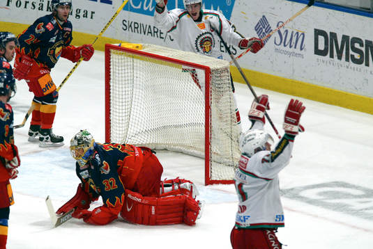 Djurgården, depp och Frölunda, jubel
