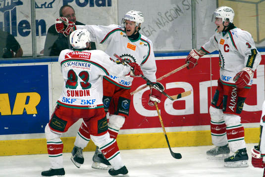 Jens Karlsson, Frölunda, jubel