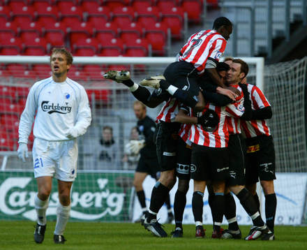 Fotboll, träningsmatch, FC Köpenhamn