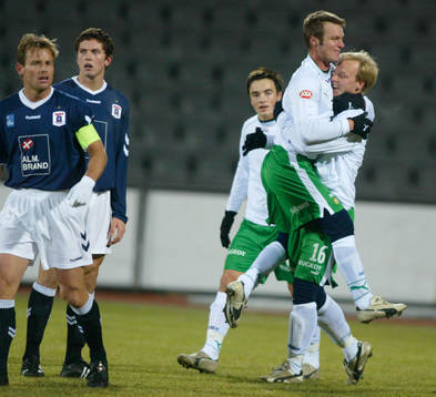 Mikkel Jensen, Hammarby, jubel
