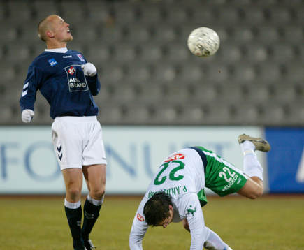 Hammarby och Petter Andersson föll med 2-1 mot Århus