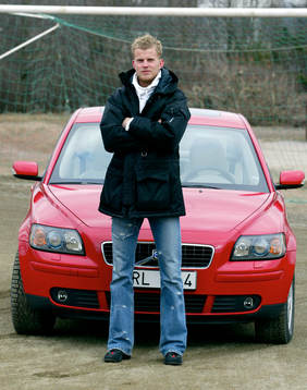 Mikael Antonsson och nya Volvo S40