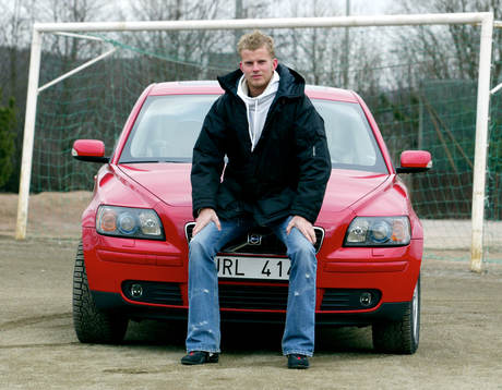 Mikael Antonsson och nya Volvo S40