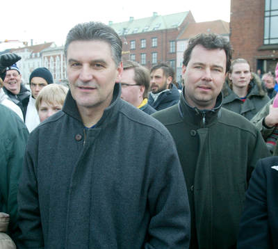Zoran Lukic och Stefan Rehn, tränare Djurgården såg sitt