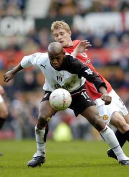 Luis Boa Morte, Fulham och Darren Fletcher, Manchester