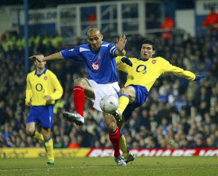 Jose Antonio Reyes, Arsenal och Nigel Quashie, Portsmouth
