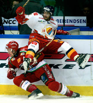 Ronnie Sundin, Frölunda och Johnny Oduya, Djurgården