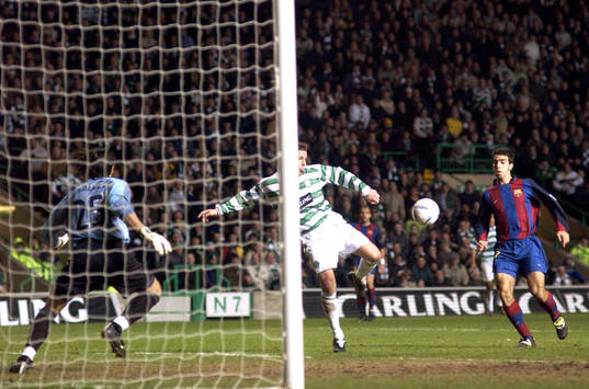Alan Thompson, Celtic, gör mål