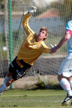 Mattias Asper, målvakt, räddning