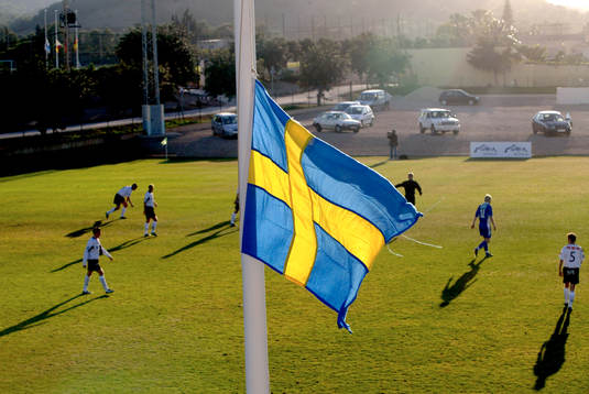 Flaggan på halv stång