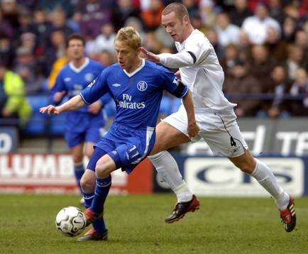 Kevin Nolan, Bolton och Damien Duff, Chelsea