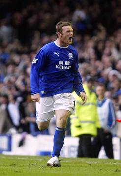 Fotboll, Premier League (Engelsk Liga), Everton v