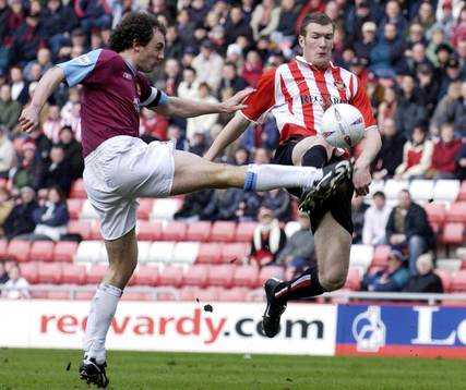 Kevin Kyle, Sunderland och Christian Dailly, West Ham