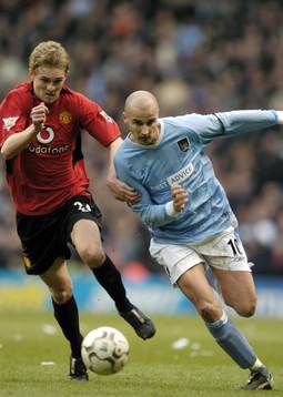 Fotboll, engelsk, Premier League, (Derby) Manchester City v