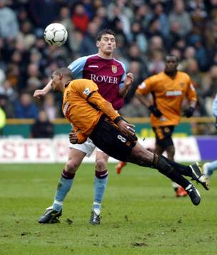 Fotboll, engelsk, Premier League, Wolverhampton v Aston