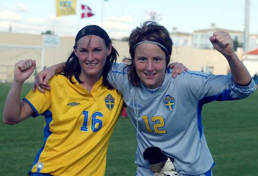 Salina Olsson, Sverige gjorde enda målet och Sofia