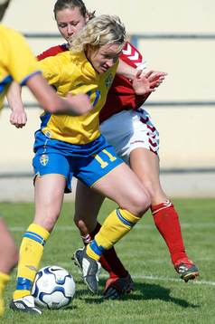 Victoria Svensson, Sverige i aktion